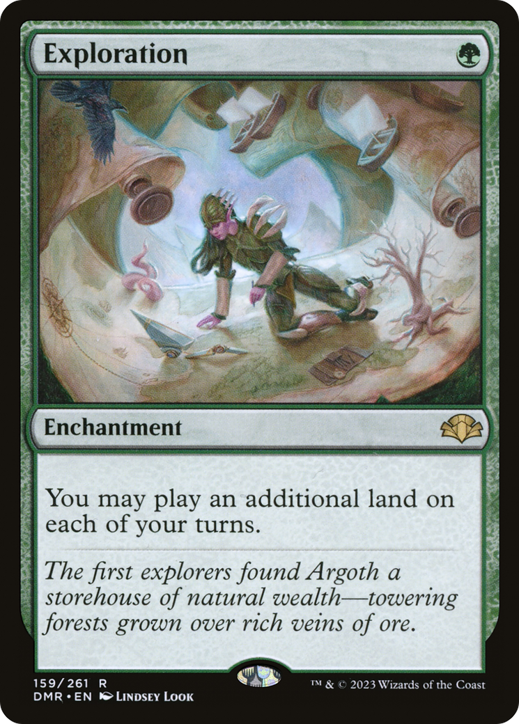 Exploration (DMR-159) [Dominaria Remastered] Foil MTG Single Wizards of the Coast