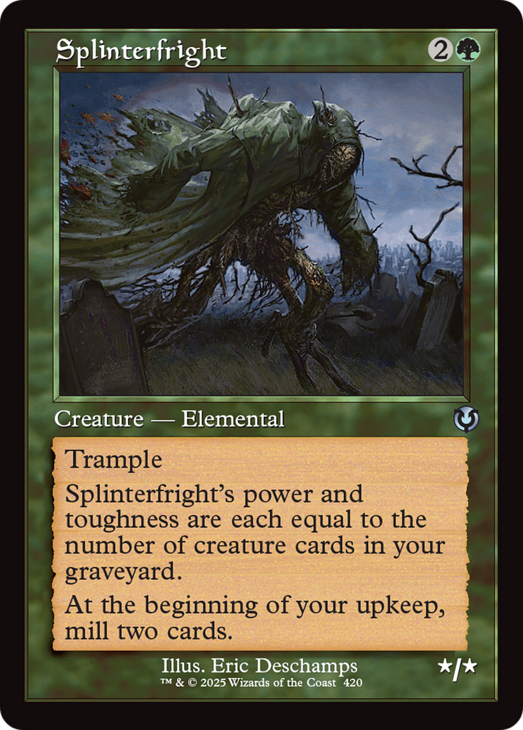 Splinterfright (INR-420) [Innistrad Remastered] MTG Single Wizards of the Coast