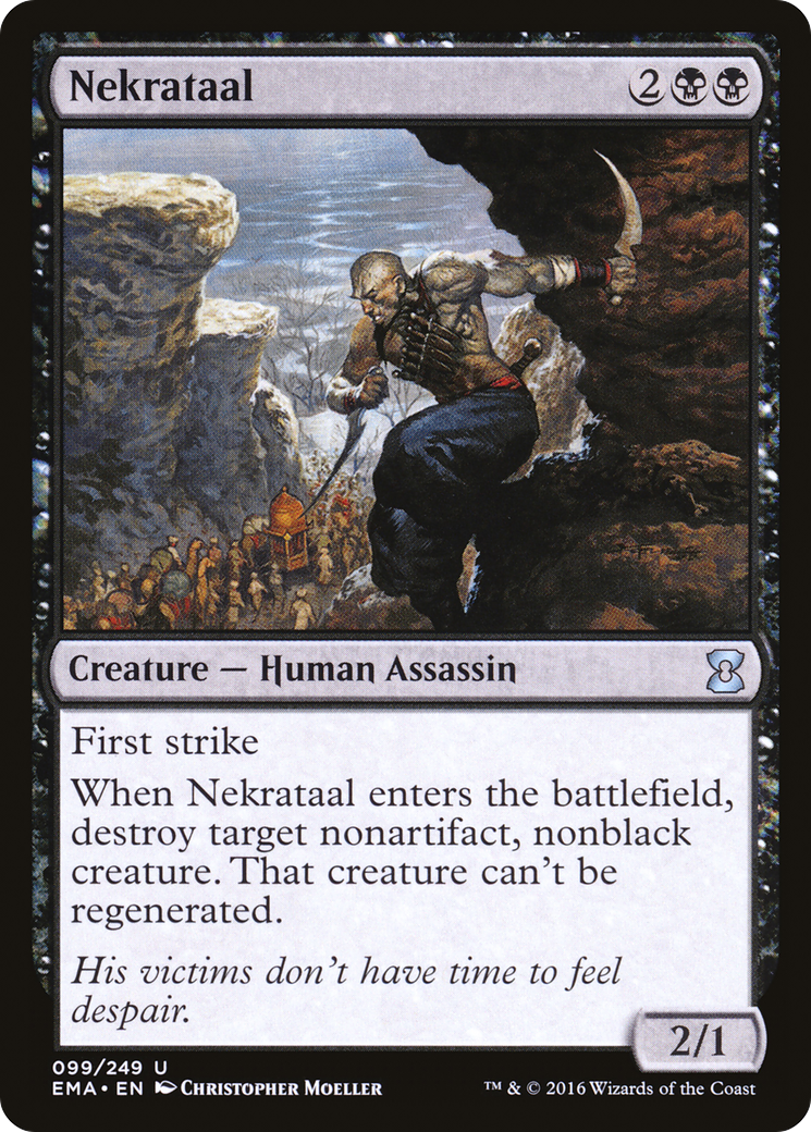 Nekrataal (EMA-099) [Eternal Masters] Foil MTG Single Wizards of the Coast