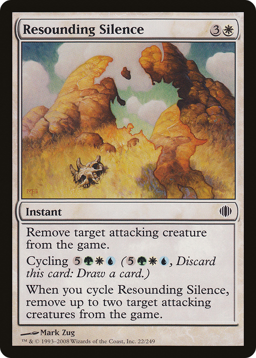 Resounding Silence (ALA-022) [Shards of Alara] MTG Single Wizards of the Coast