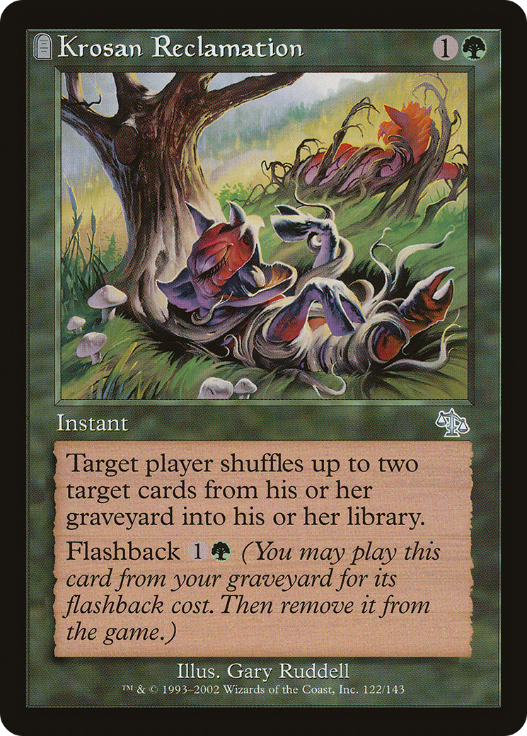 Krosan Reclamation (JUD-122) [Judgment] Foil MTG Single Wizards of the Coast