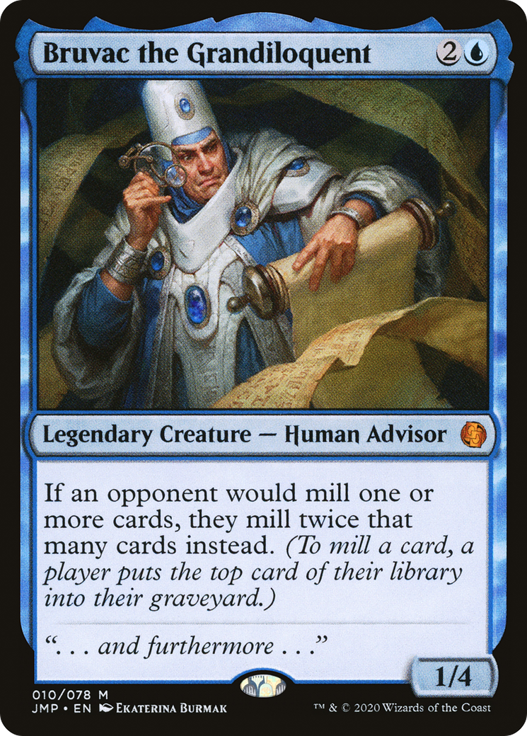 Bruvac the Grandiloquent (JMP-010) [Jumpstart] MTG Single Wizards of the Coast