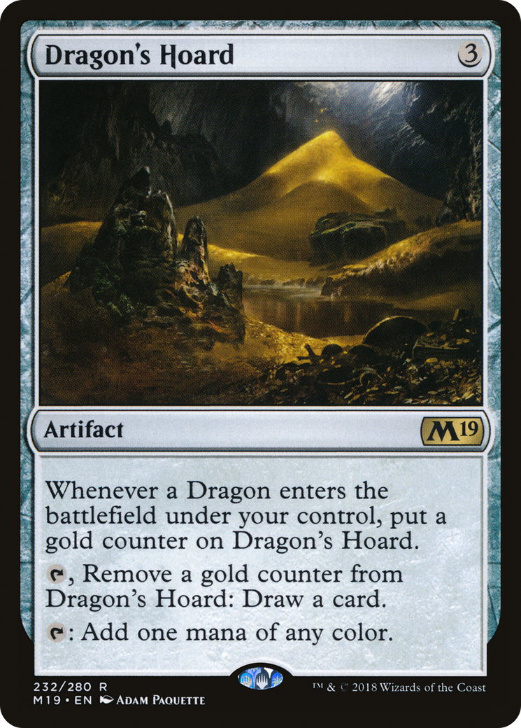 Dragon's Hoard (M19-232) [Core Set 2019] MTG Single Wizards of the Coast