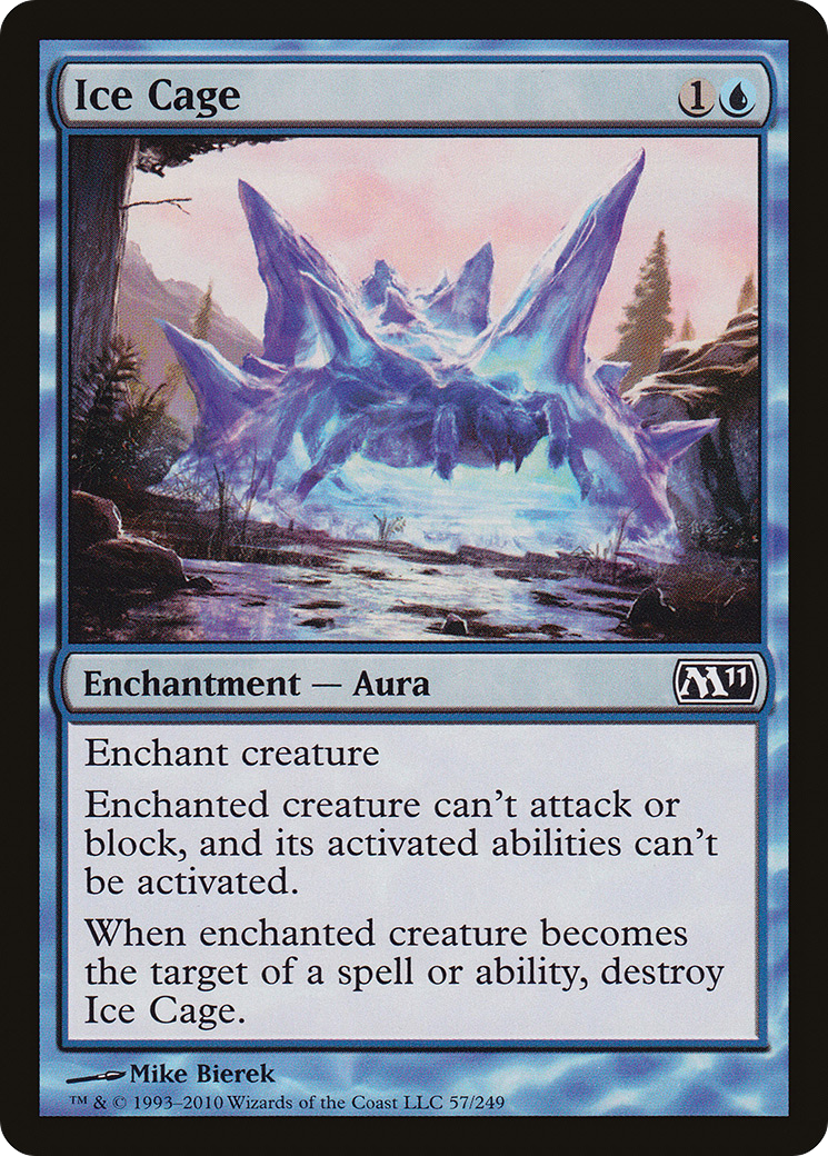 Ice Cage (M11-057) [Magic 2011] MTG Single Wizards of the Coast