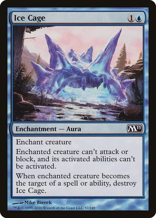 Ice Cage (M11-057) [Magic 2011] MTG Single Wizards of the Coast