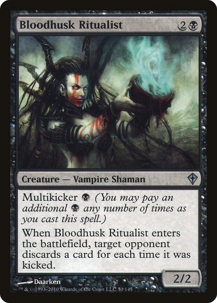 Bloodhusk Ritualist (WWK-050) [Worldwake] Foil MTG Single Wizards of the Coast