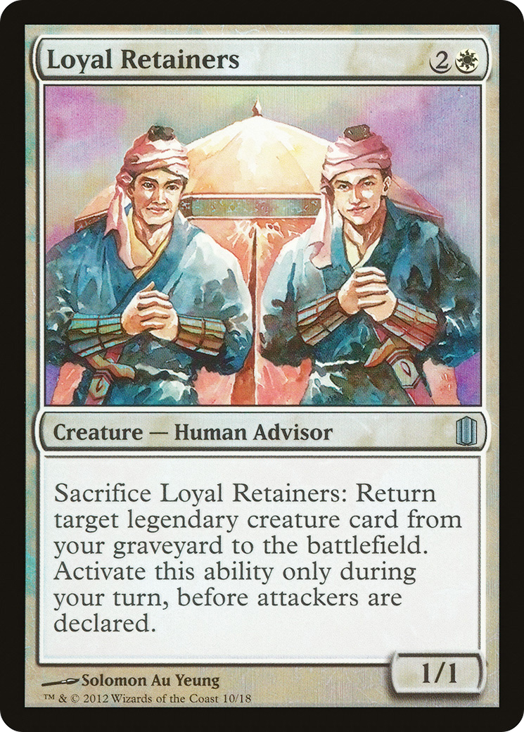 Loyal Retainers (CM1-010) [Misc] Commander's Arsenal Foil MTG Single Wizards of the Coast