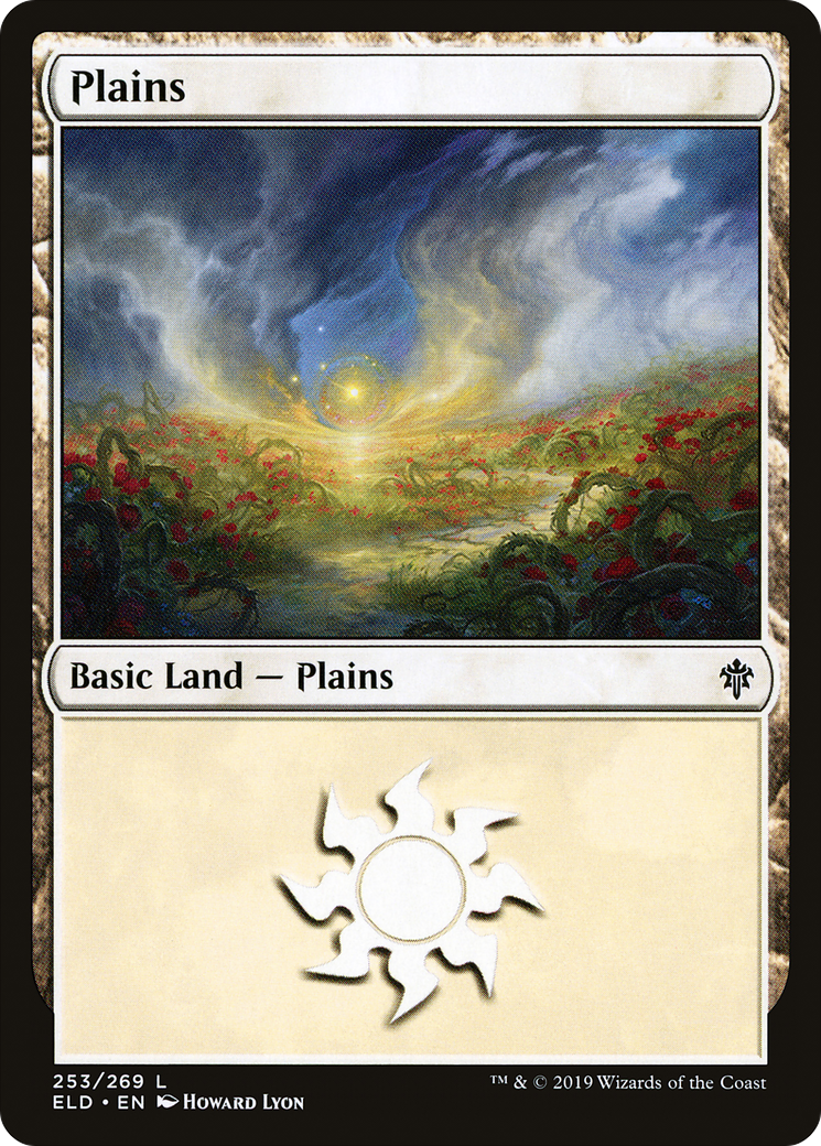 Plains (ELD-253) [Throne of Eldraine] MTG Single Wizards of the Coast