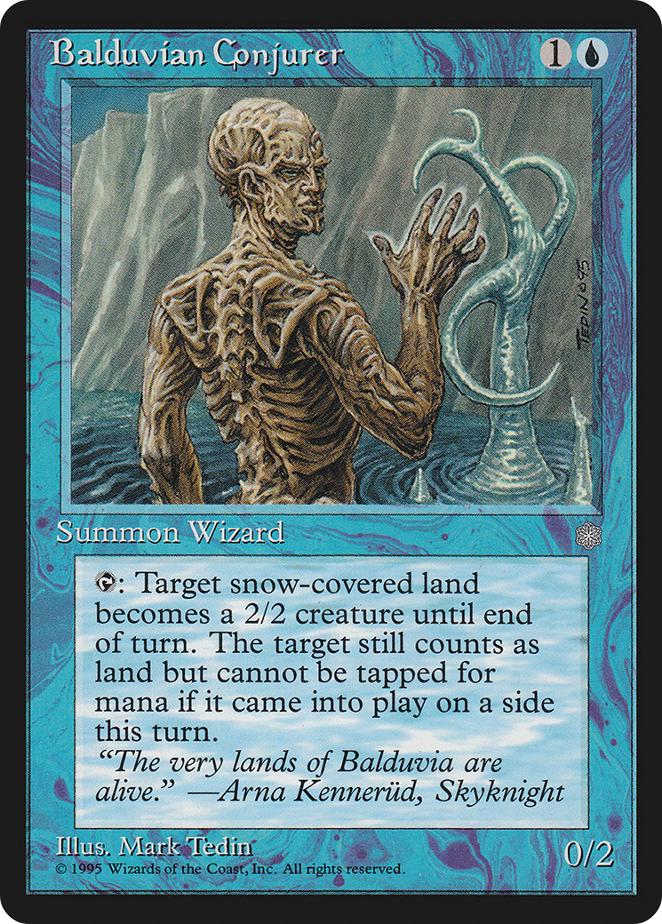 Balduvian Conjurer (ICE-) [Ice Age] MTG Single Wizards of the Coast