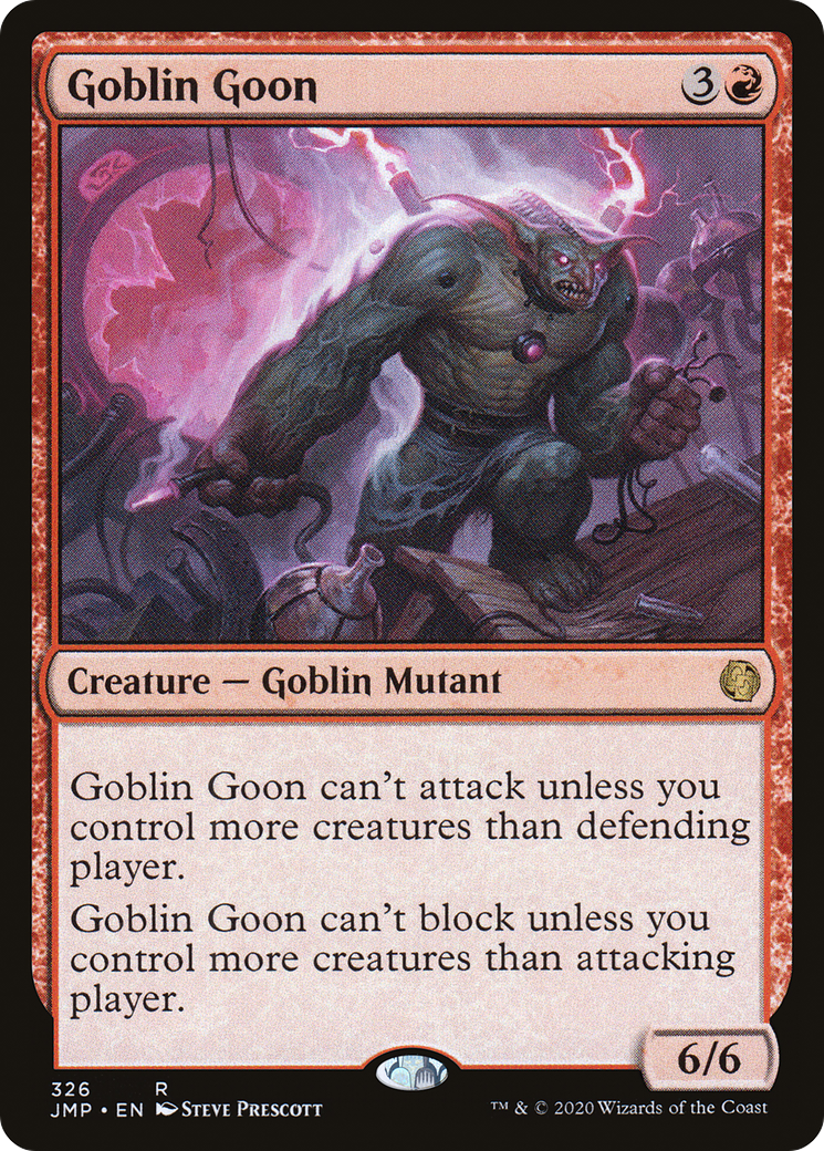 Goblin Goon (JMP-326) [Jumpstart] MTG Single Wizards of the Coast