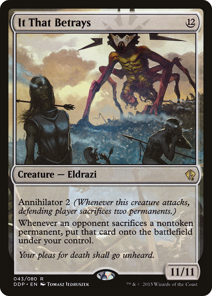 It That Betrays (DDP-043) [Misc] Duel Decks: Zendikar vs. Eldrazi MTG Single Wizards of the Coast