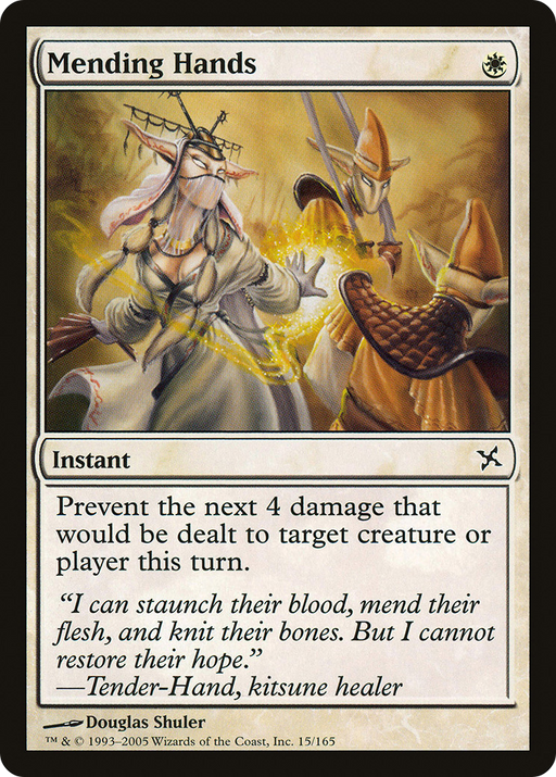 Mending Hands (BOK-015) [Betrayers of Kamigawa] MTG Single Wizards of the Coast
