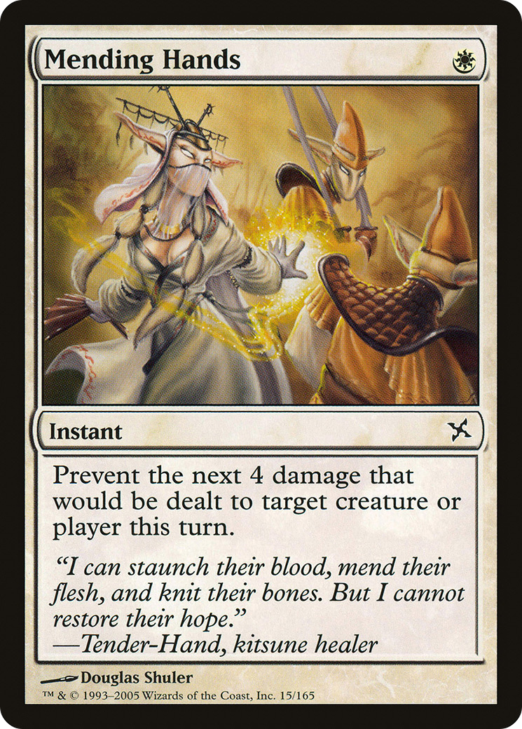 Mending Hands (BOK-015) [Betrayers of Kamigawa] Foil MTG Single Wizards of the Coast
