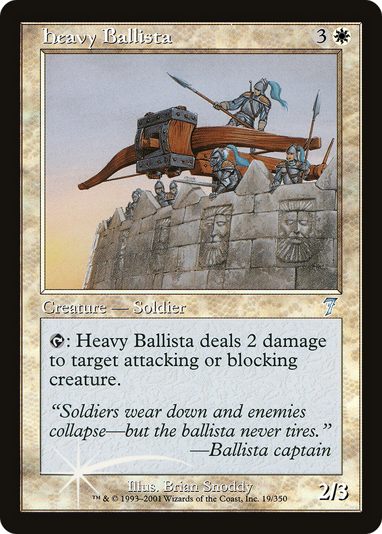 Heavy Ballista (7ED-019) [7th Edition] MTG Single Wizards of the Coast