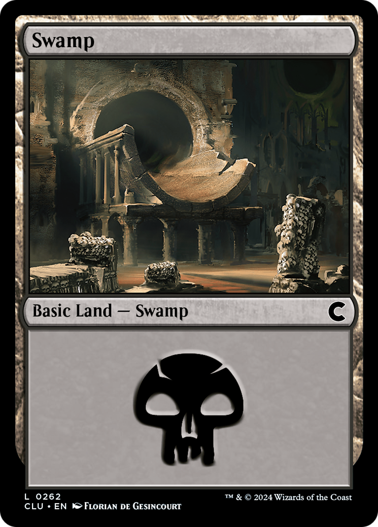 Swamp (0262) (CLU-262) [Ravnica: Clue Edition] MTG Single Wizards of the Coast