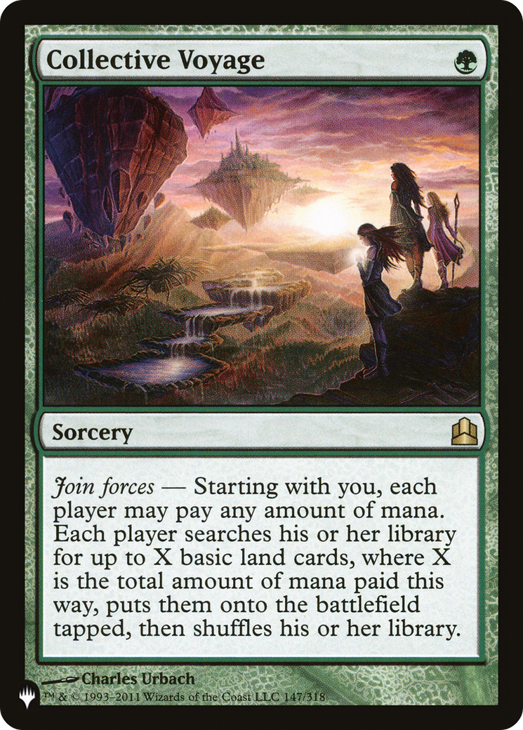 Collective Voyage (LIST-147/318) [Mystery Booster] The List MTG Single Wizards of the Coast