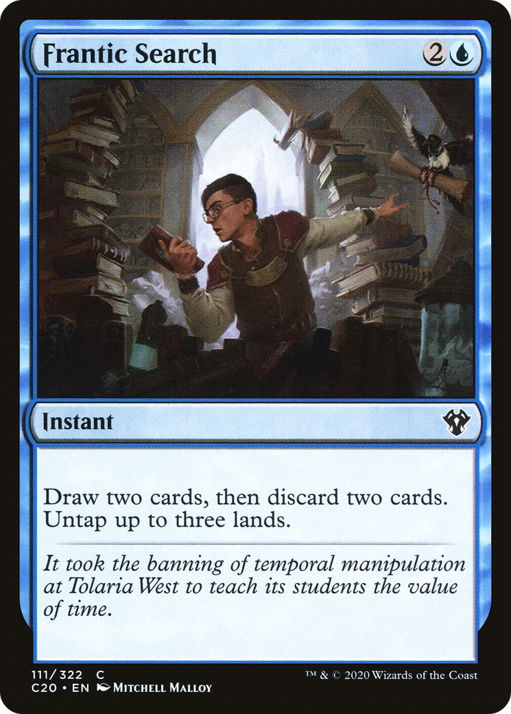 Frantic Search (C20-111) [Commander 2020] MTG Single Wizards of the Coast
