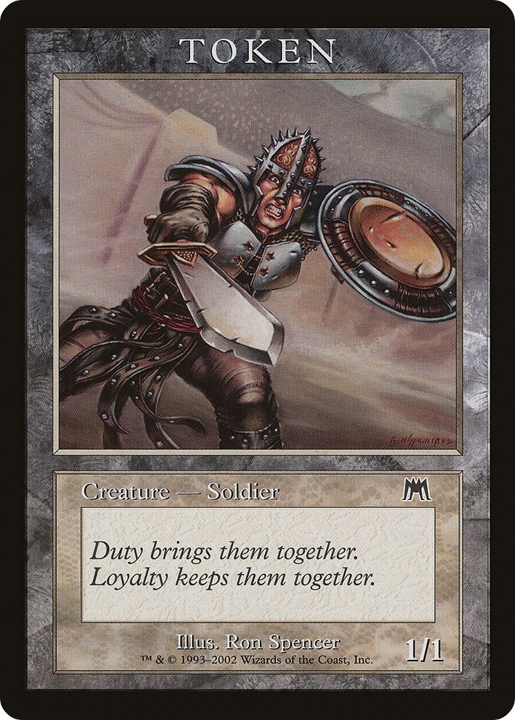 Soldier (MPRP-008) [Misc] Magic Player Rewards 2002 MTG Single Wizards of the Coast