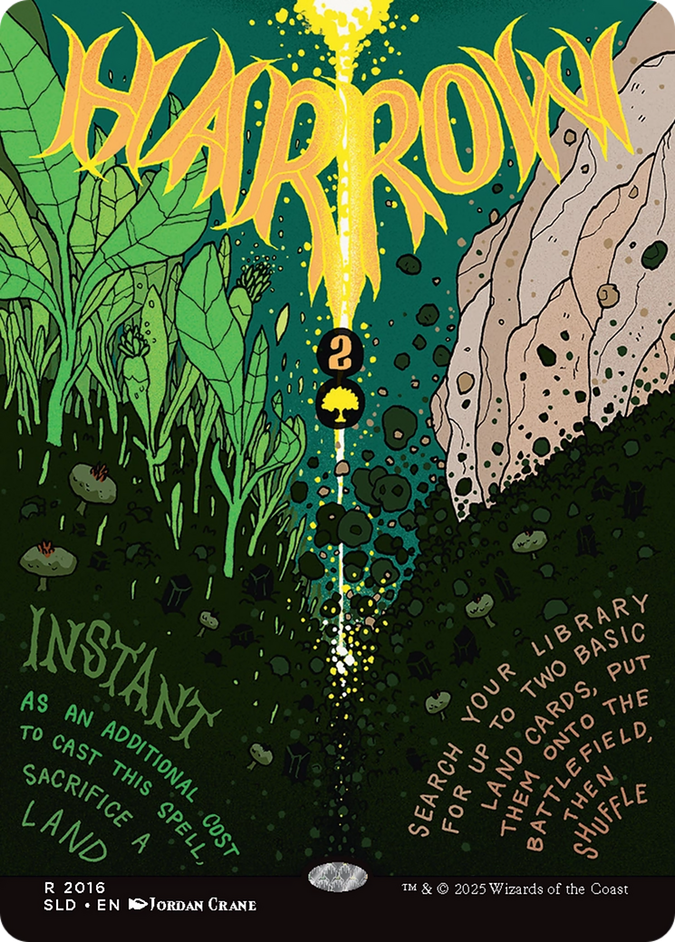 Harrow (SLD-2016) [Secret Lair] Drop (Borderless) MTG Single Wizards of the Coast