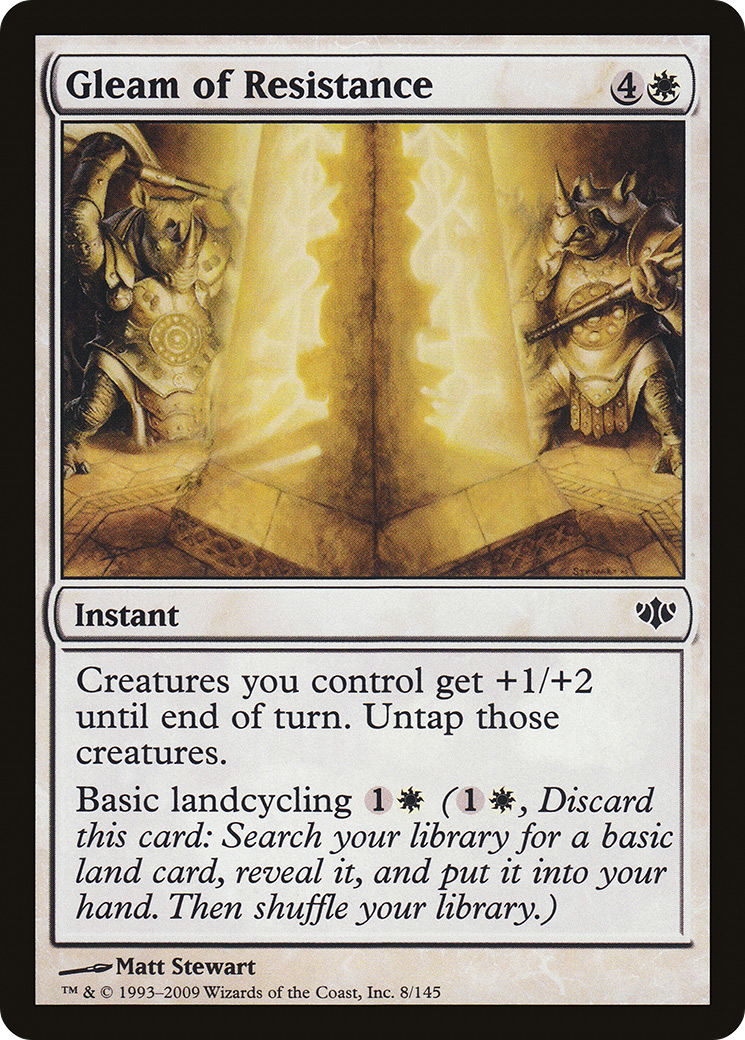 Gleam of Resistance (CON-008) [Conflux] Foil MTG Single Wizards of the Coast