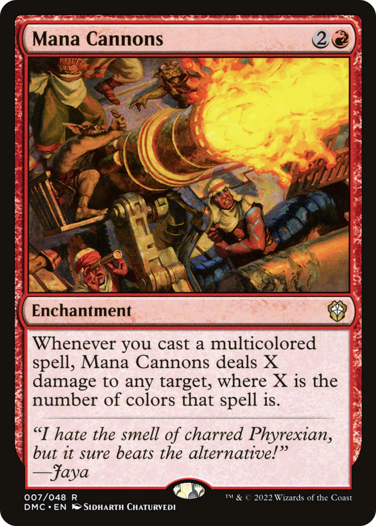 Mana Cannons (DMC-007) [Dominaria United Commander] MTG Single Wizards of the Coast