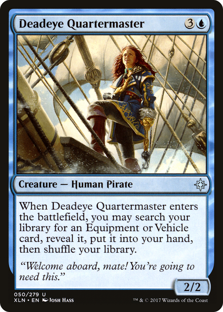 Deadeye Quartermaster (XLN-050) [Ixalan] MTG Single Wizards of the Coast