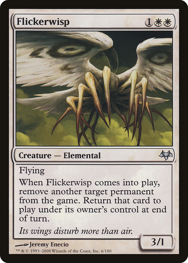 Flickerwisp (EVE-006) [Eventide] MTG Single Wizards of the Coast