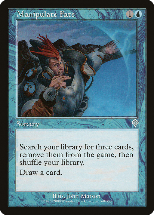 Manipulate Fate (INV-060) [Invasion] MTG Single Wizards of the Coast