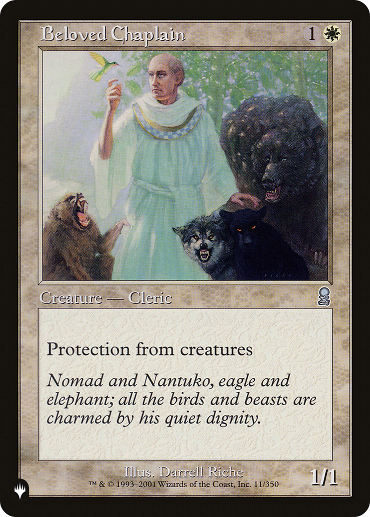 Beloved Chaplain (LIST-ODY-11) [Mystery Booster] The List MTG Single Wizards of the Coast