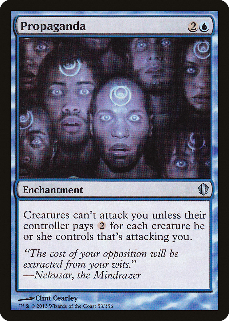 Propaganda (C13-053) [Commander 2013] MTG Single Wizards of the Coast