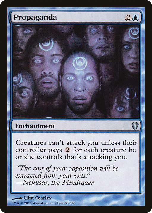 Propaganda (C13-053) [Commander 2013] MTG Single Wizards of the Coast