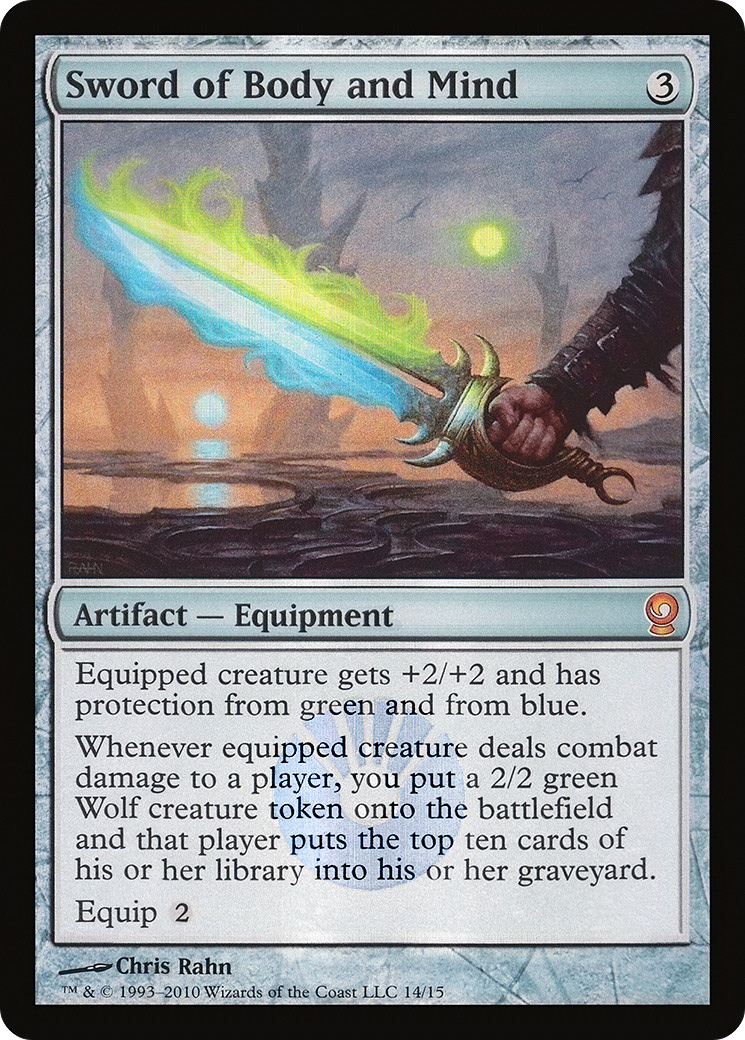 Sword of Body and Mind [From the Vault: Relics] MTG Single Magic: The Gathering