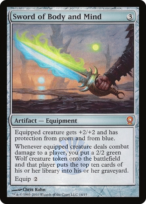 Sword of Body and Mind (V10-) [Misc] From the Vault: Relics Foil MTG Single Wizards of the Coast