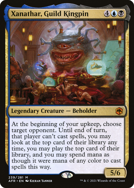 Xanathar, Guild Kingpin (AFR-239) [Adventures in the Forgotten Realms] MTG Single Wizards of the Coast