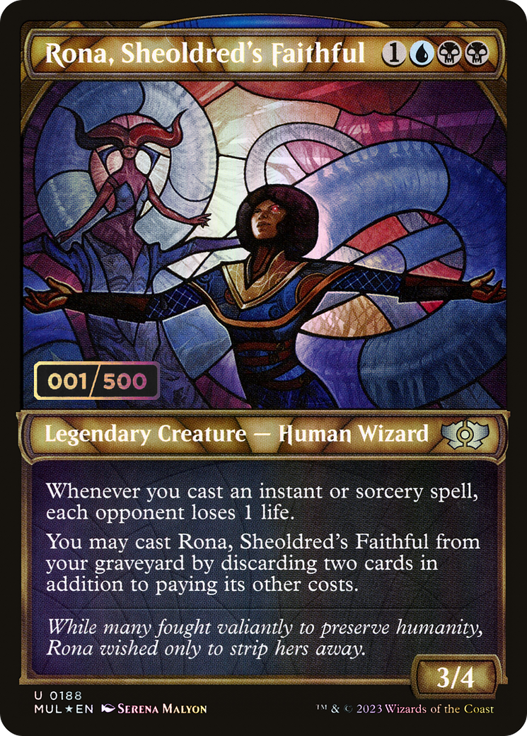 Rona, Sheoldred's Faithful (MUL-188Z) [Multiverse Legends] (Showcase) Foil MTG Single Wizards of the Coast
