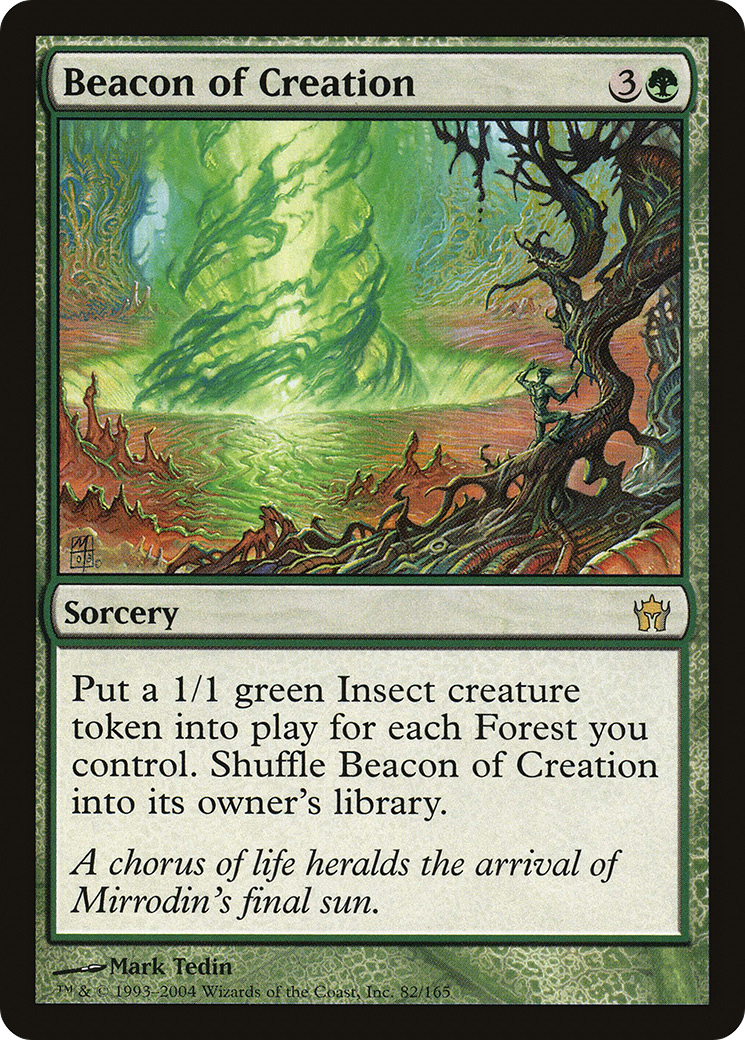 Beacon of Creation (5DN-082) [Fifth Dawn] MTG Single Wizards of the Coast