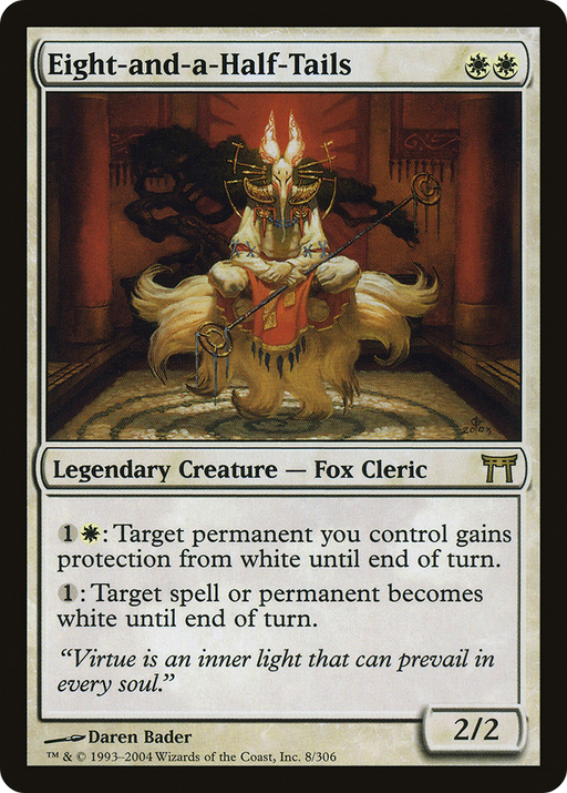 Eight-and-a-Half-Tails (CHK-008) [Champions of Kamigawa] MTG Single Wizards of the Coast