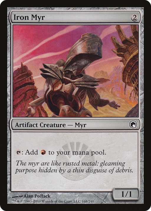 Iron Myr (SOM-168) [Scars of Mirrodin] MTG Single Wizards of the Coast