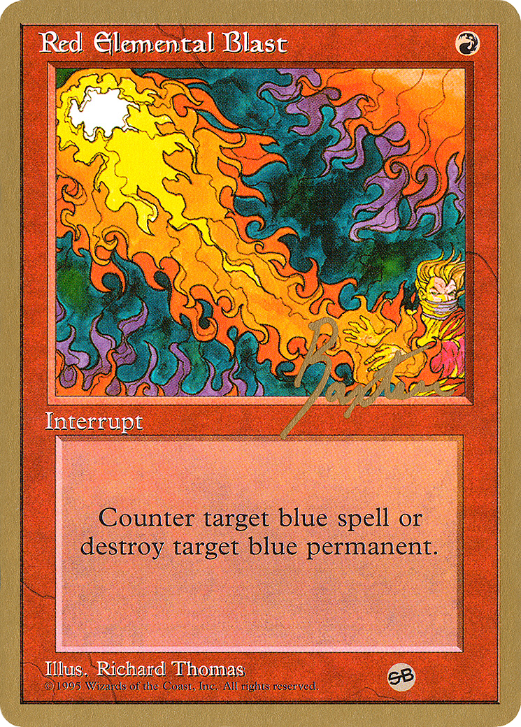 Red Elemental Blast (WCD-GB218SB) [Misc] Pro Tour Collector Set MTG Single Wizards of the Coast