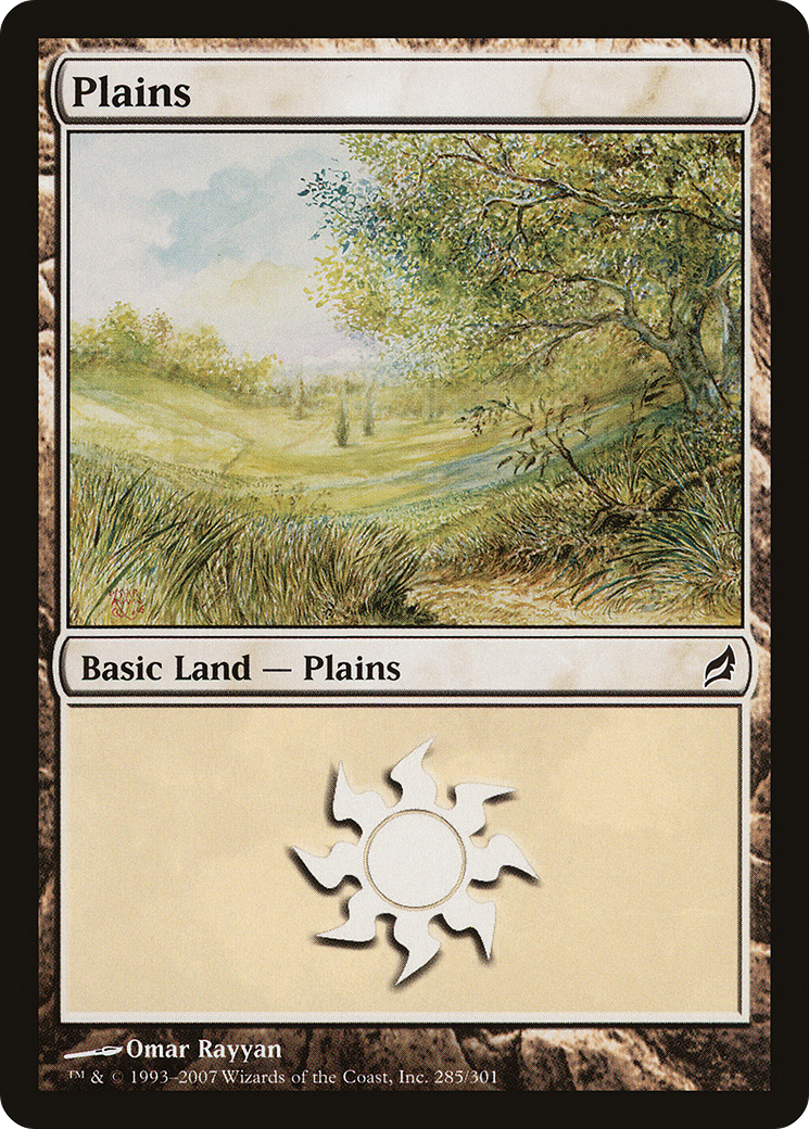 Plains (285) (LRW-285) [Lorwyn] Foil MTG Single Wizards of the Coast