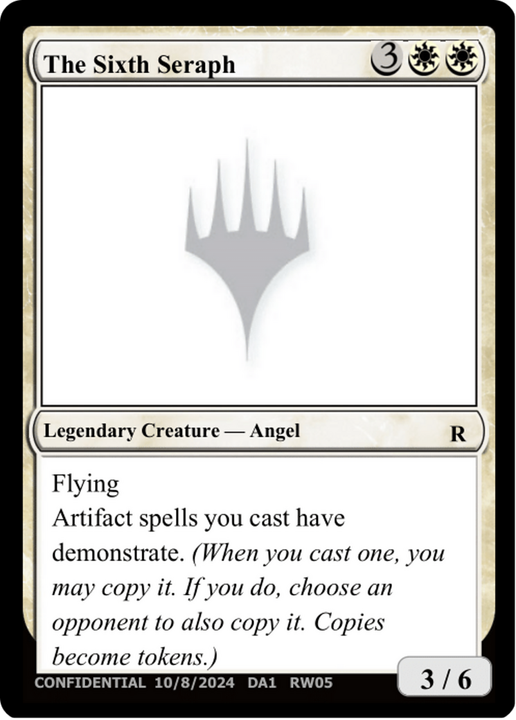 The Sixth Seraph (UNK-RW05C) [Misc] Unknown Event MTG Single Wizards of the Coast