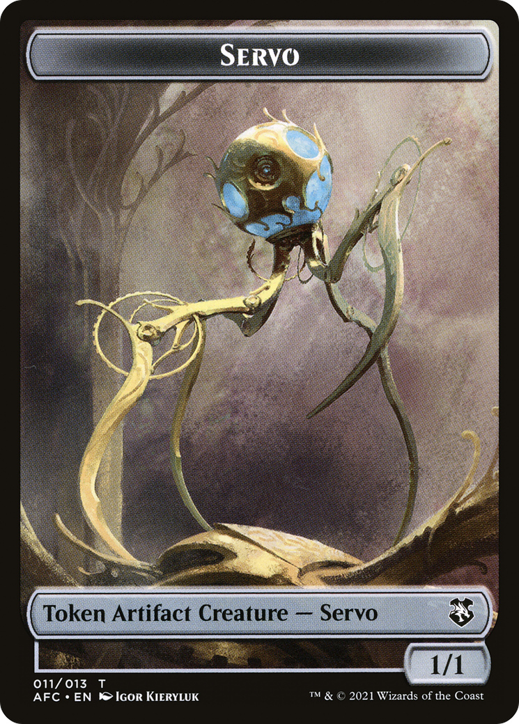 Servo (TAFC-011) [Tokens] Forgotten Realms Commander Tokens MTG Single Wizards of the Coast