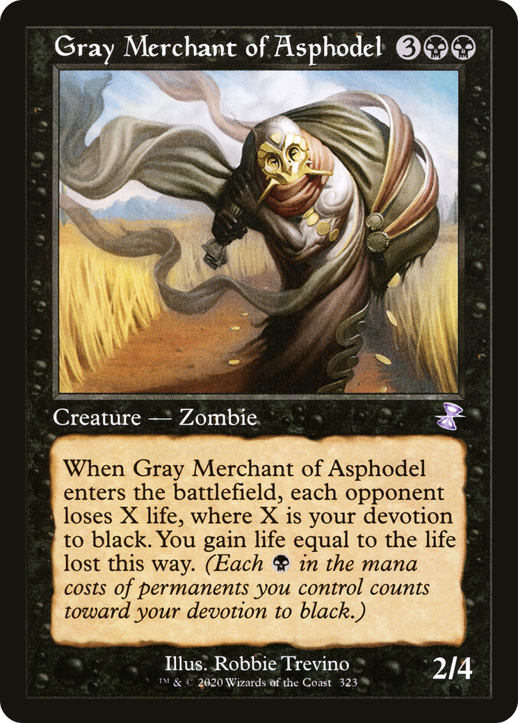 Gray Merchant of Asphodel (TSR-323) [Time Spiral Remastered] MTG Single Wizards of the Coast