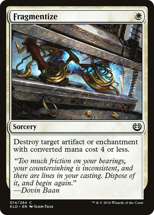 Fragmentize (KLD-014) [Kaladesh] Foil MTG Single Wizards of the Coast