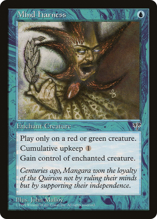 Mind Harness (MIR-078) [Mirage] MTG Single Wizards of the Coast