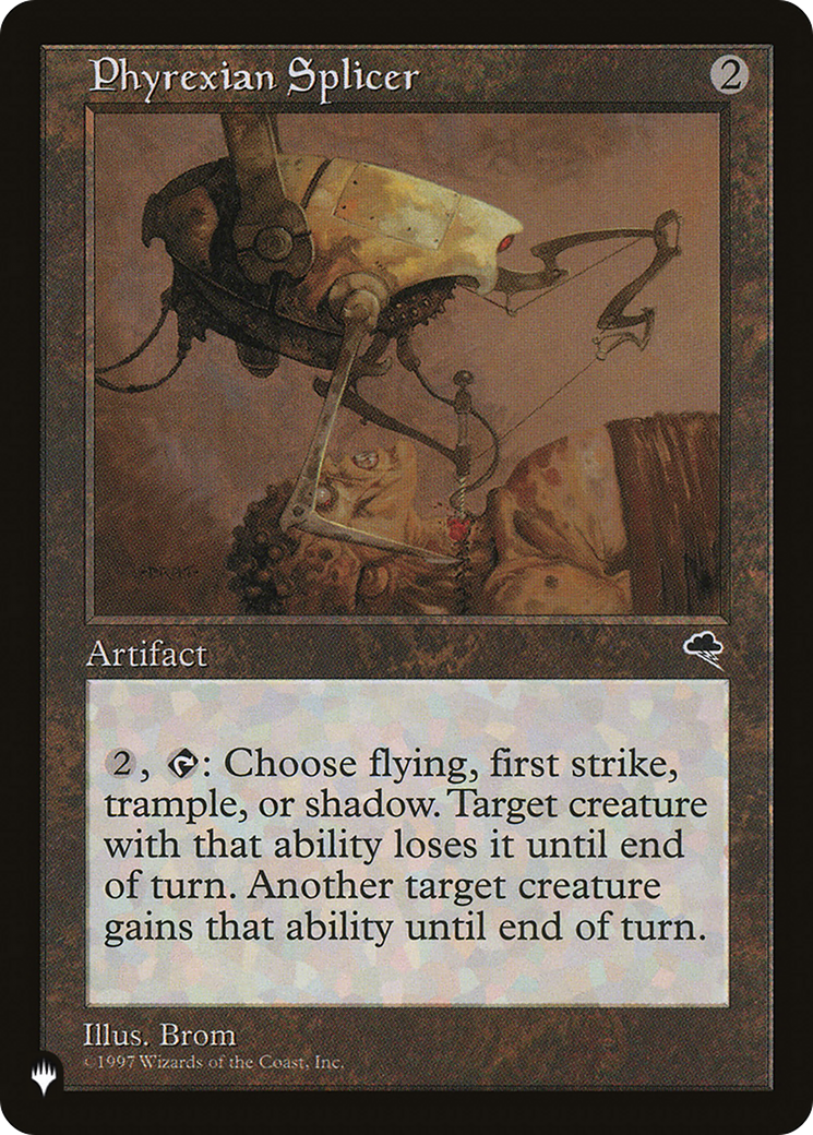 Phyrexian Splicer (LIST-TMP-303) [Mystery Booster] The List MTG Single Wizards of the Coast