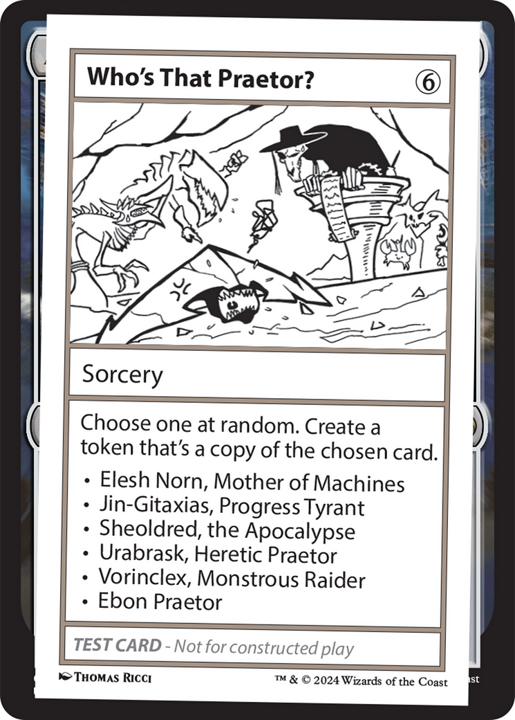 Who's That Praetor? (MB2PC-) [Mystery Booster] Mystery Booster 2 MTG Single Wizards of the Coast
