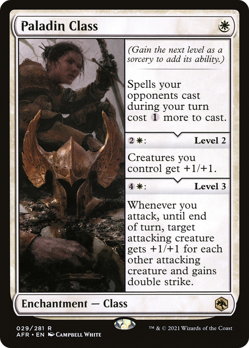 Paladin Class (AFR-029) [Adventures in the Forgotten Realms] MTG Single Wizards of the Coast