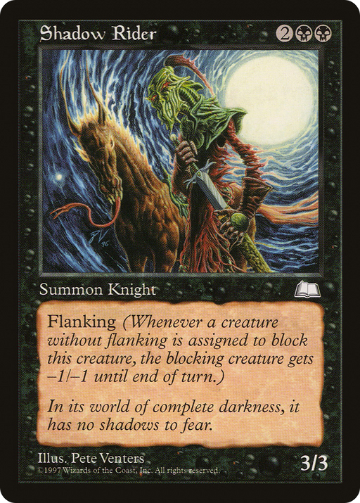 Shadow Rider (WTH-) [Weatherlight] MTG Single Wizards of the Coast