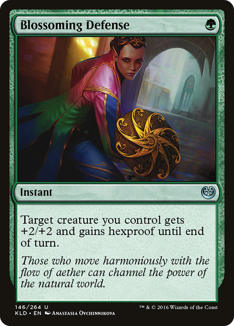 Blossoming Defense (KLD-146) [Kaladesh] MTG Single Wizards of the Coast